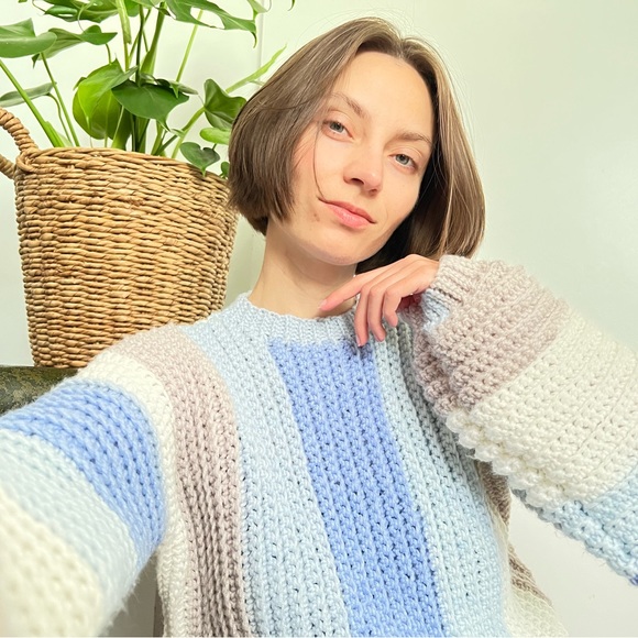 Crochet Sweater 🙌🏼 handmade - Picture 8 of 11